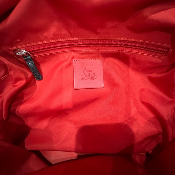 ❌❌SOLD❌❌Christian Louboutin Black and Gold Backpack - Picture 12 of 14